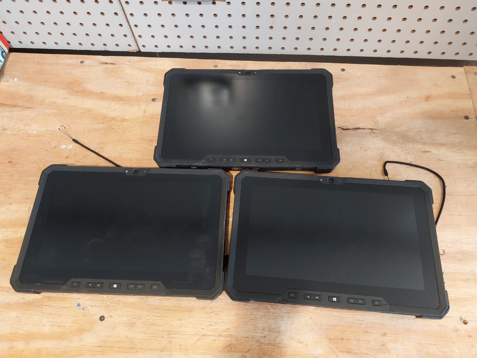 NO OS Dell Latitude 7212 Rugged Tablet Lot of 3 i5-8350U 8gb 128gb