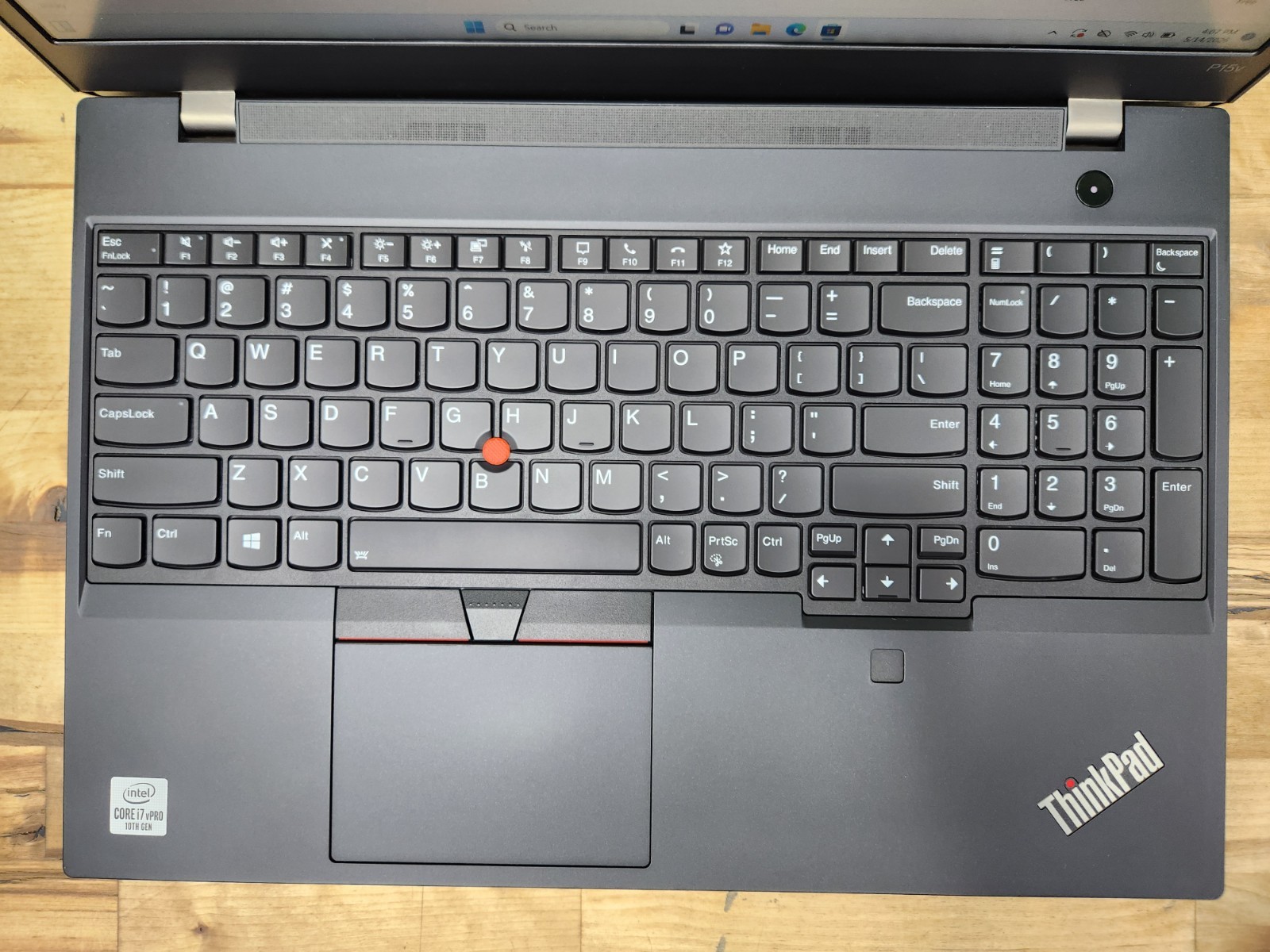 Lenovo ThinkPad P15V Gen 1 15.6″ FHD i7-10875H 2.30GHz 32GB RAM Windows 11 Pro ~