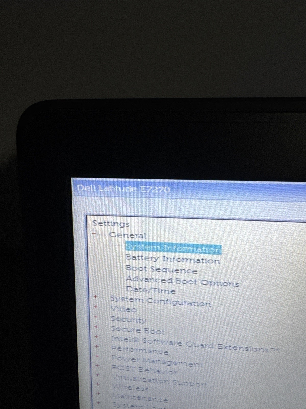 Dell Latitude E7270 i7-6600U 8gb Ram, NO HDD NO BATTERY