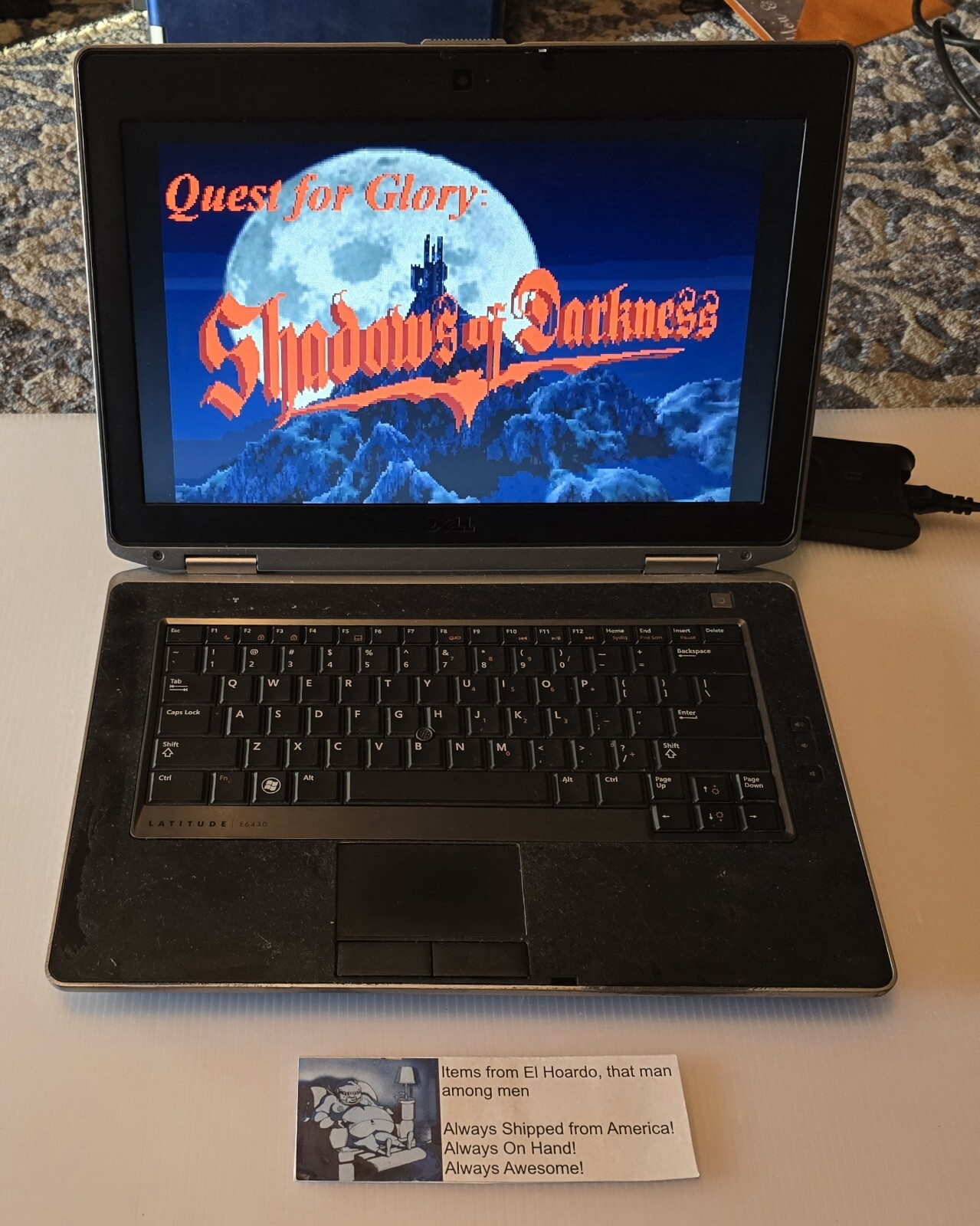 Dell Latitude E6430 Intel Core i5-3320M 2.60GHz, 8GB, 500GB HDD Win 7 Pro Readme
