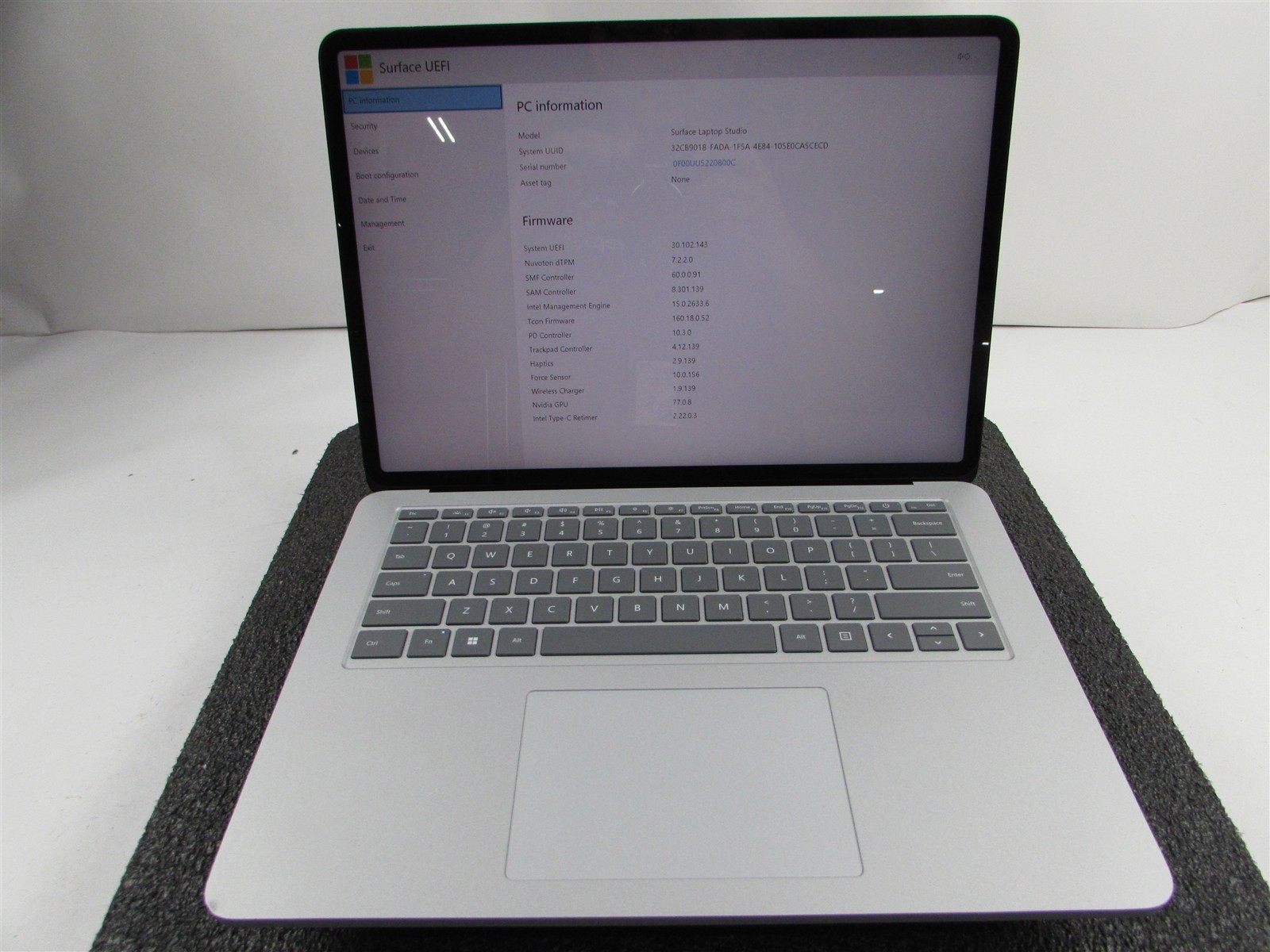 Microsoft Surface Laptop Studio 1964 i7-11370H 1TB SSD 32GB RTX A2000 *No A/C*