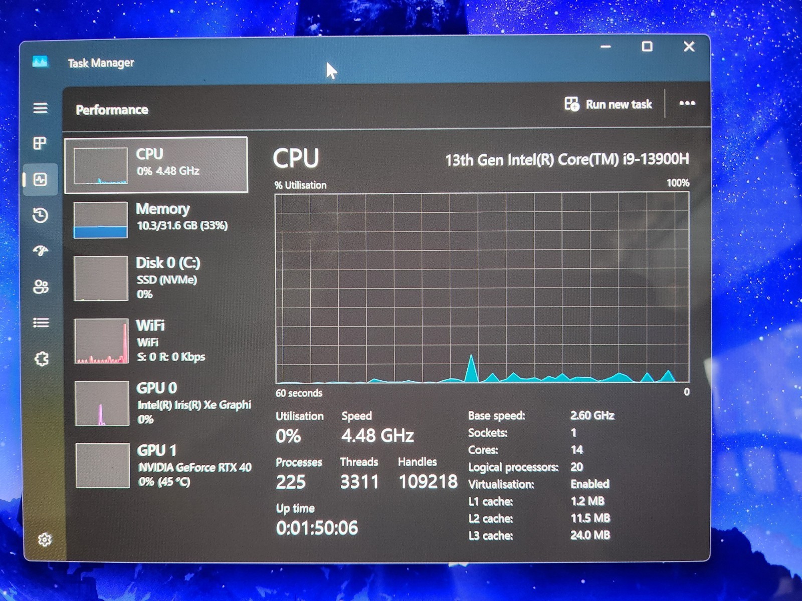 ASUS Zenbook Pro 14 OLED UX6404V I9 13900H, 32GB RAM, RTX 4060, 1TB SSD