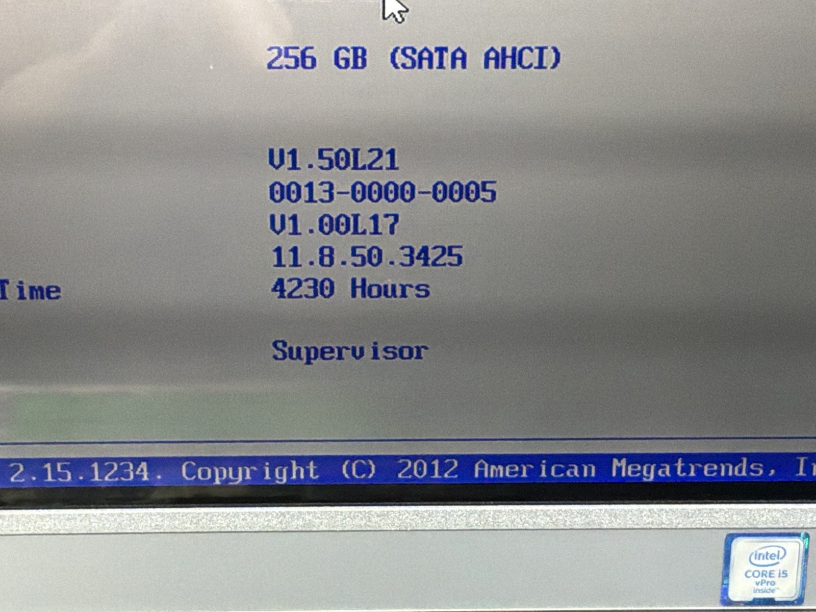 Toughbook Panasonic CF-33 I5-6300U 8GB RAM 256GB SSD W11P W/CHARGER LOT 2