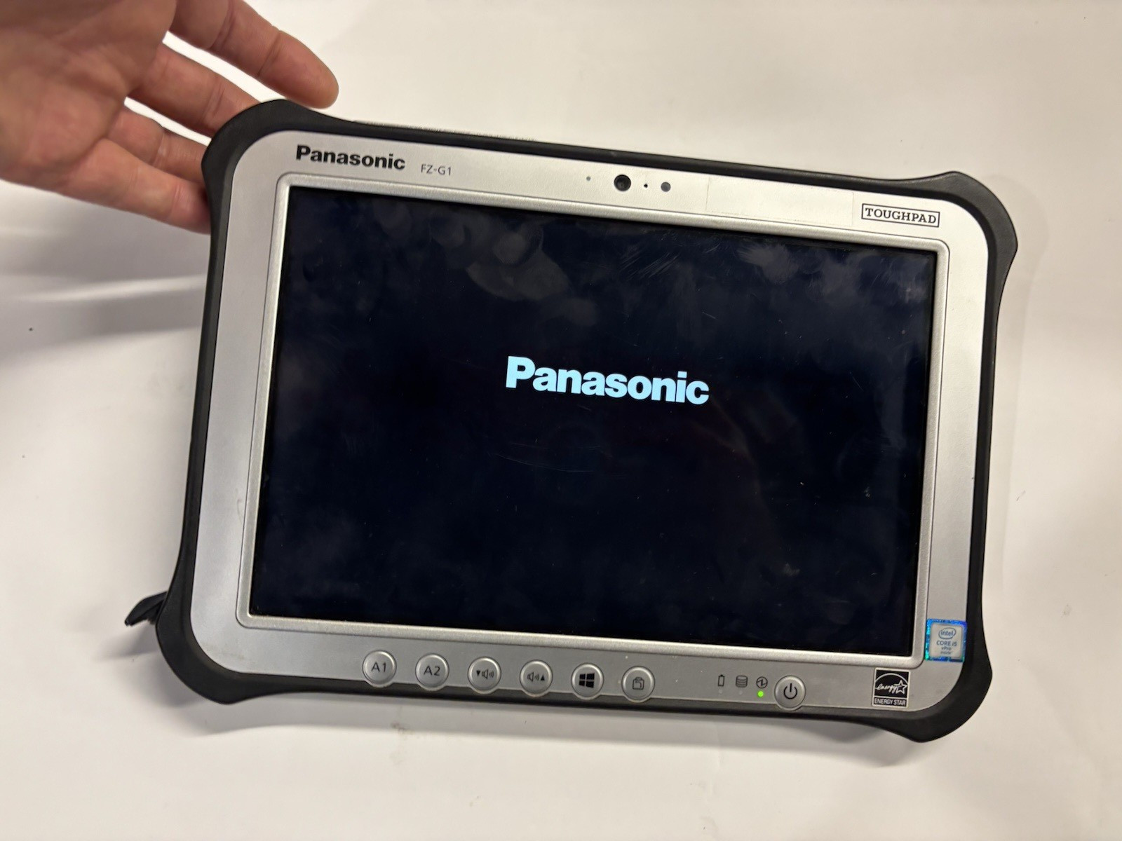 Panasonic Toughpad FZ-G1 MK5 i5-7300u 2.4GHz 8GB 256GB GPS 4G BarCode *Zero Hrs*