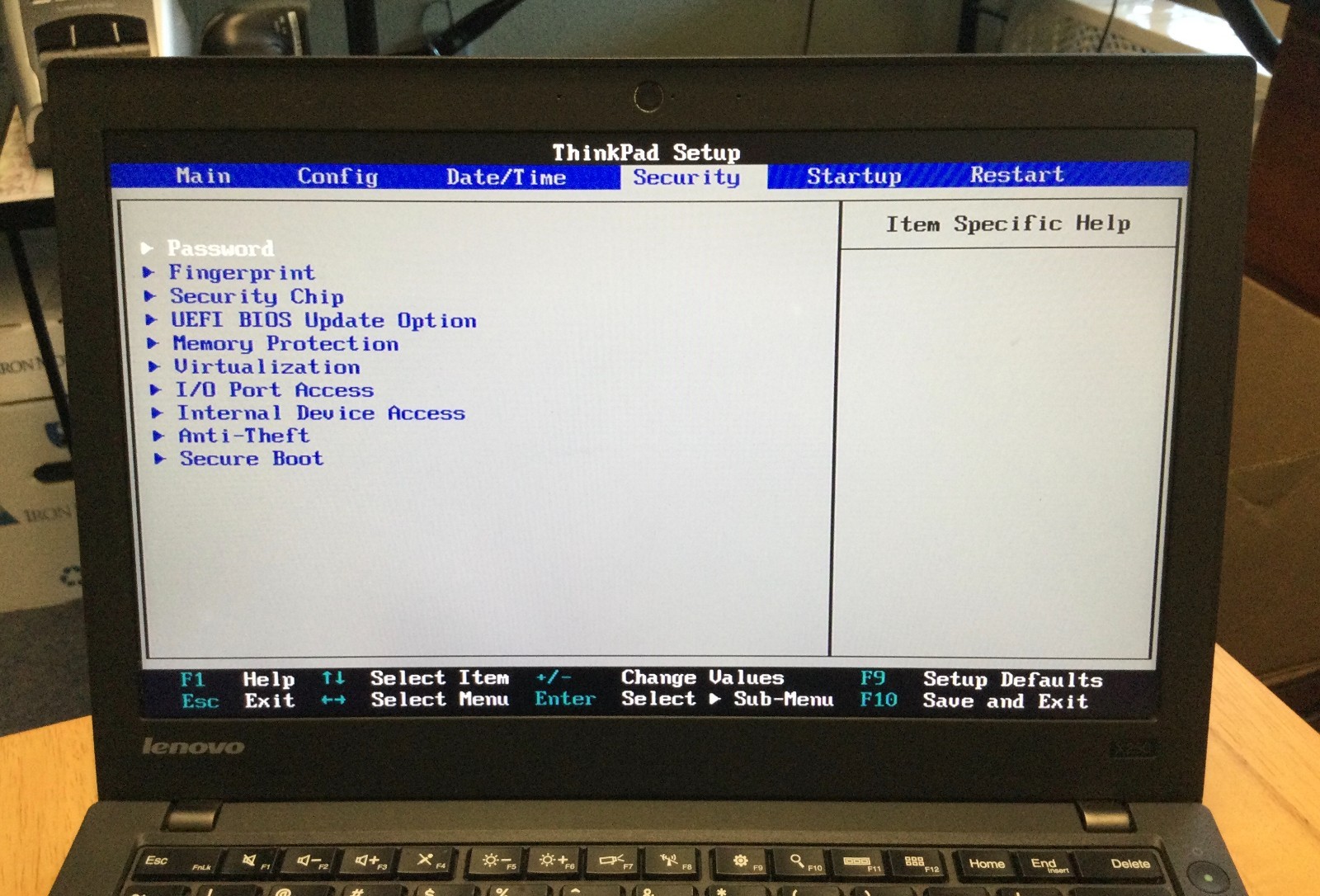 Pop!_OS 22.04 LTS Lenovo Thinkpad X250 12.5″ i7 5600U 2.6GHz 8GB Ram 240GB SSD