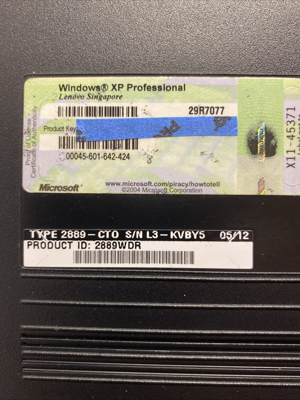 IBM ThinkPad R51 Laptop 15″ WXP no os Celeron 80gb 1024ram Cd extra parts
