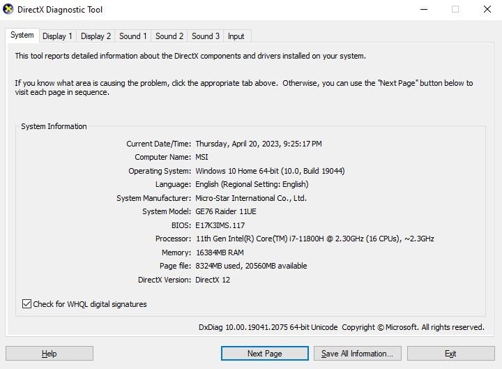 MSI GE76 Raider Gaming Laptop i7 11800H RTX 3060 144Hz (Specs In Description)