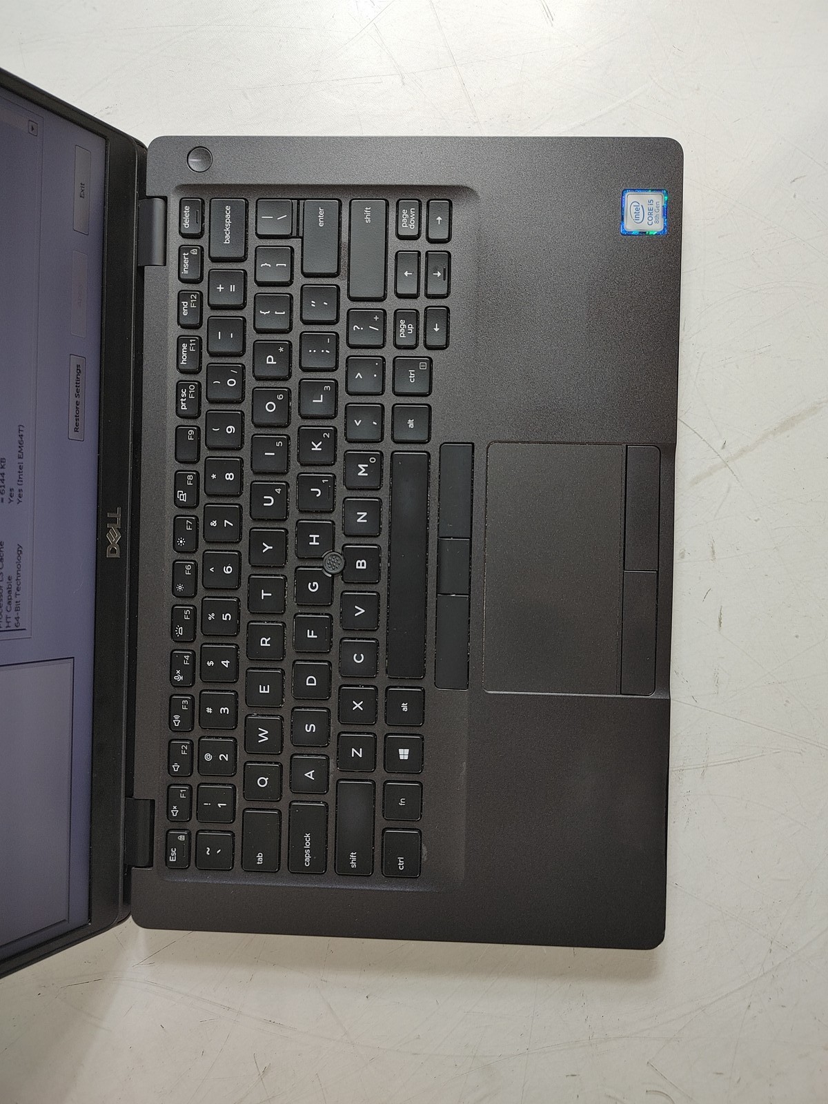 Dell Latitude 5400 Core i5-8350U 1.70 GHz 8 GB DDR4 No HDD