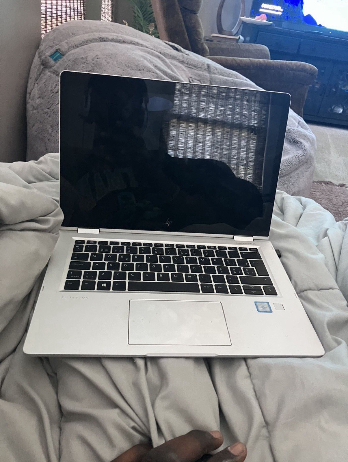 HP EliteBook x360 2-in-1 Convertible Laptop Intel Core i7 7th Gen Silver