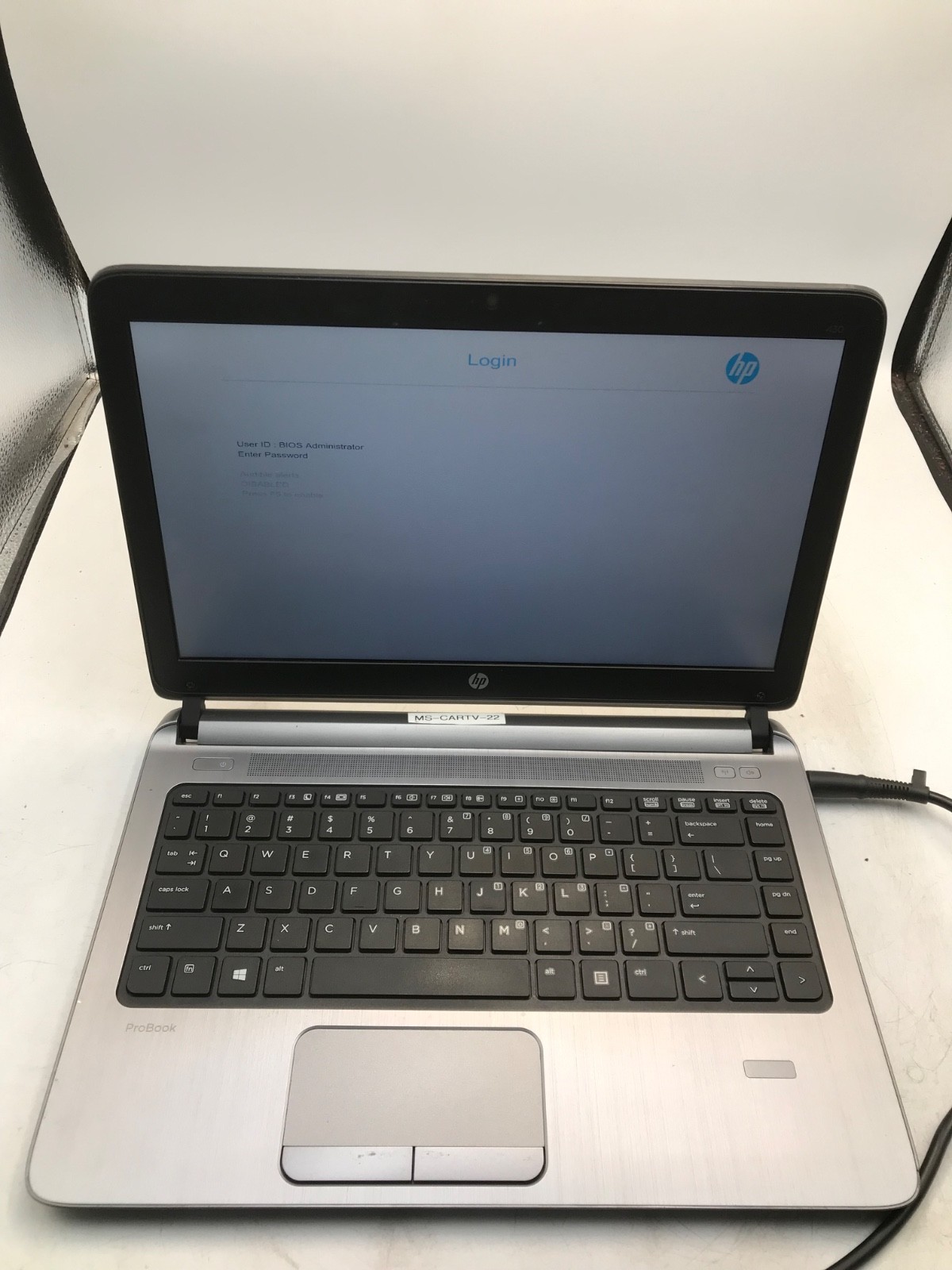 HP ProBook 430 G2 Intel Core i3 4th Gen. 13″ Laptop-LOCKED/DISPLAY ANOMALY- MZ