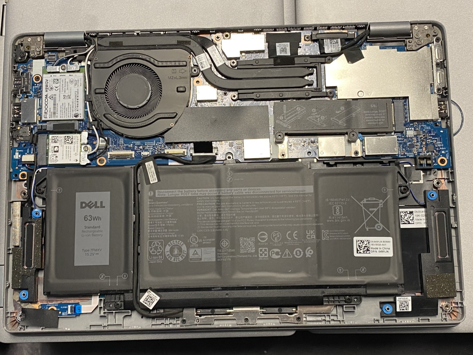 Dell Latitude 5320 Touchscreen Laptop i7-1185G7 16GB RAM No SSD No OS