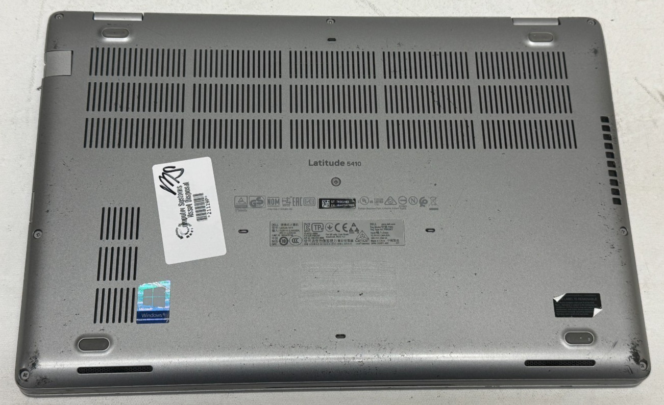 Dell Latitude 5410 Touch 14″ (i5-10210u – 8GB RAM – 256GB SSD – Win11Home)