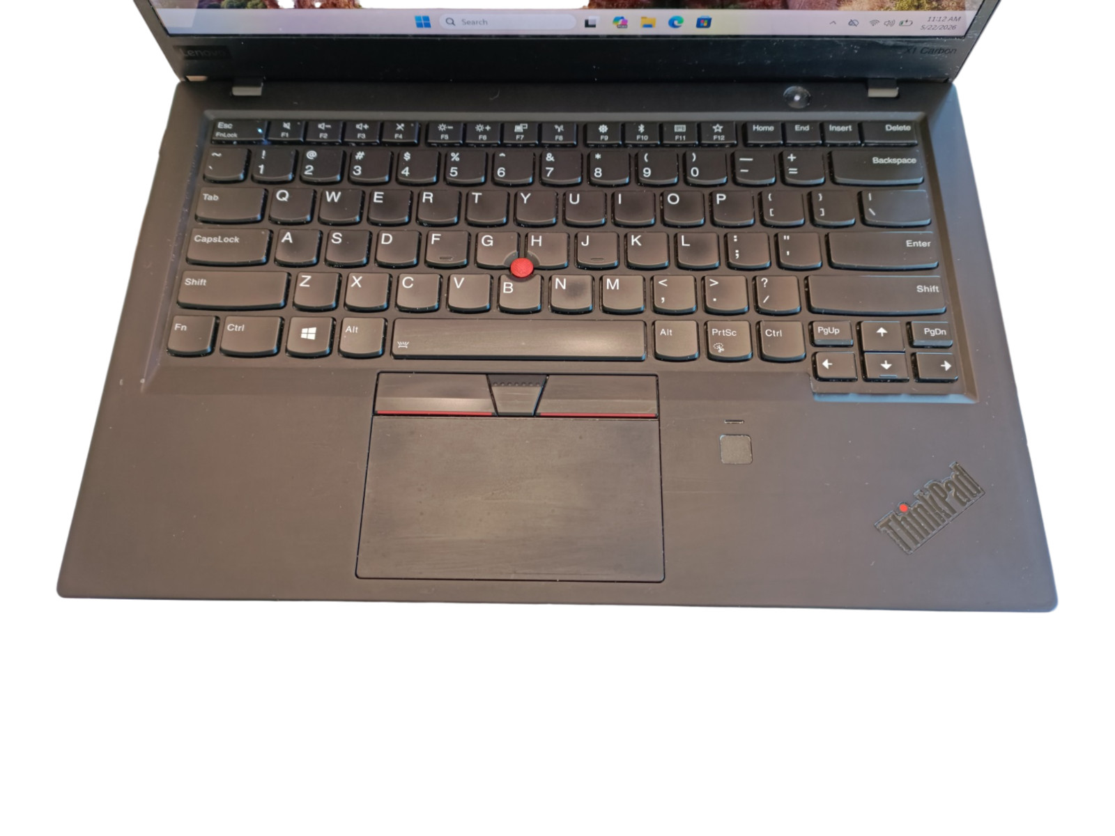 Lenovo ThinkPad X1 Carbon Gen 6 sku6691 14″ i7-8650U 1.90GHz 16GB 512GB Win11
