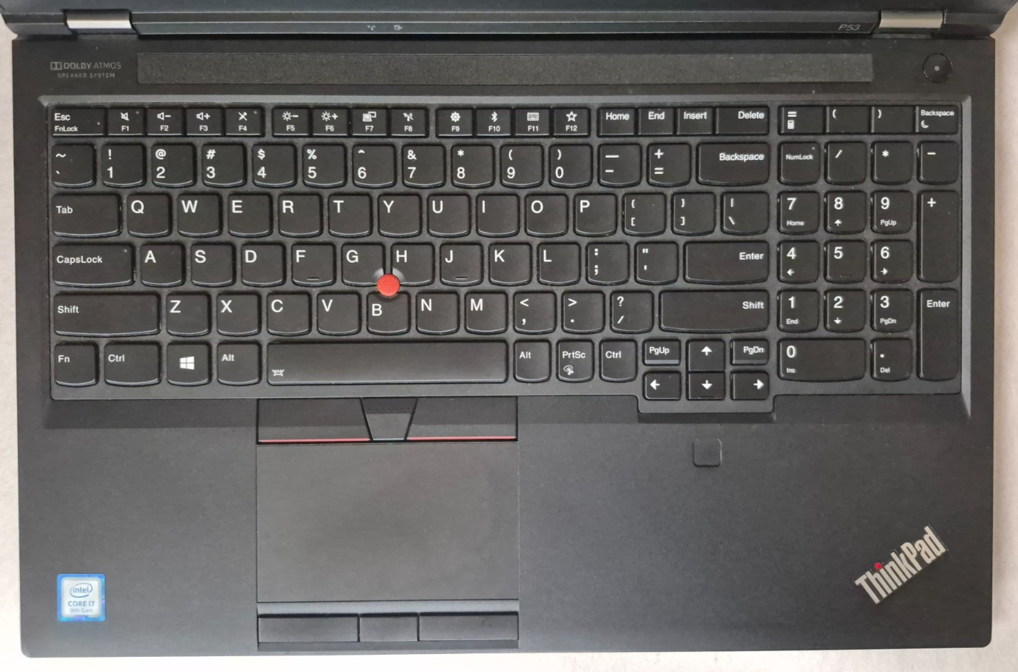 Lenovo ThinkPad P53 15.6″ Intel i7-9750H 2.60GHz 32GB No SSD Quadro T1000