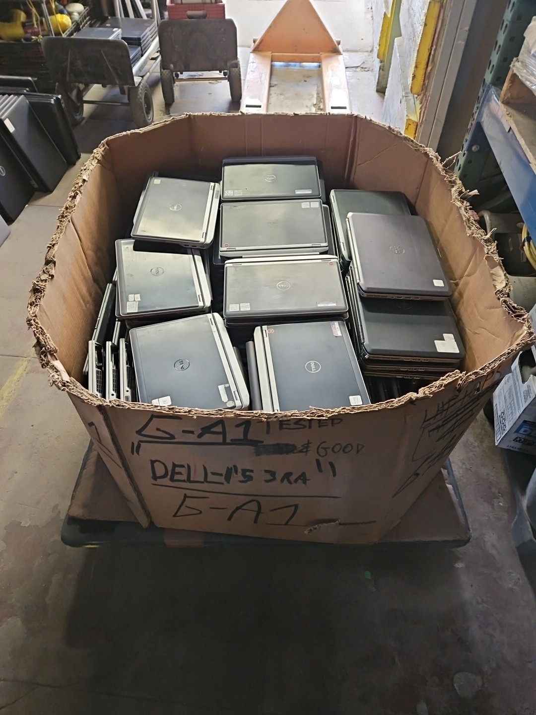 Lot of (209) Mixes Used Laptops i5 to i7 1st Gen to 4th Gen, Bios Tested only