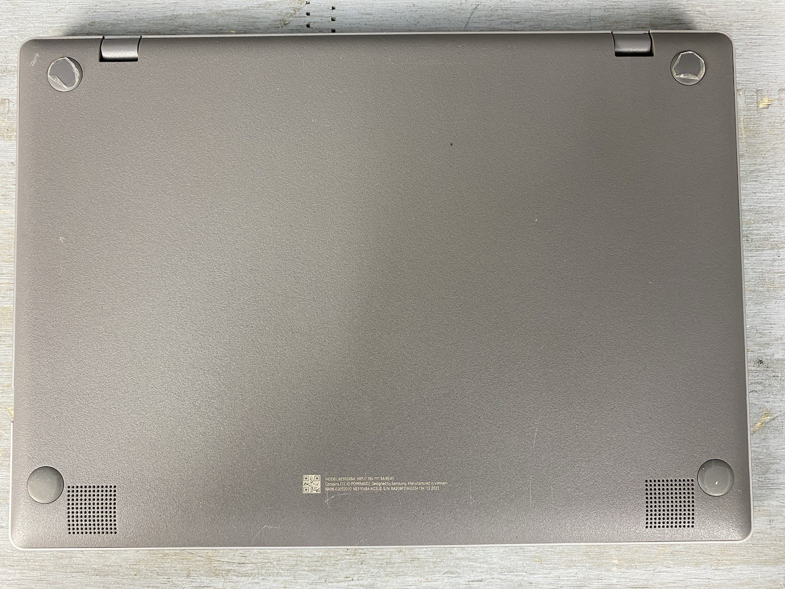 Lot of 3 (AS-IS) Chromebooks| Samsung XE310XBA, HP 14a-ca0130wm, HP 14-q020nr