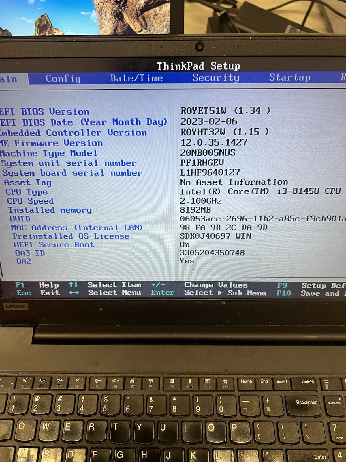 Lot Of 19 LENOVO Thinkpad E590 i3-8145U 2.10ghz 1Tb Hd 8GB Ram Win 11