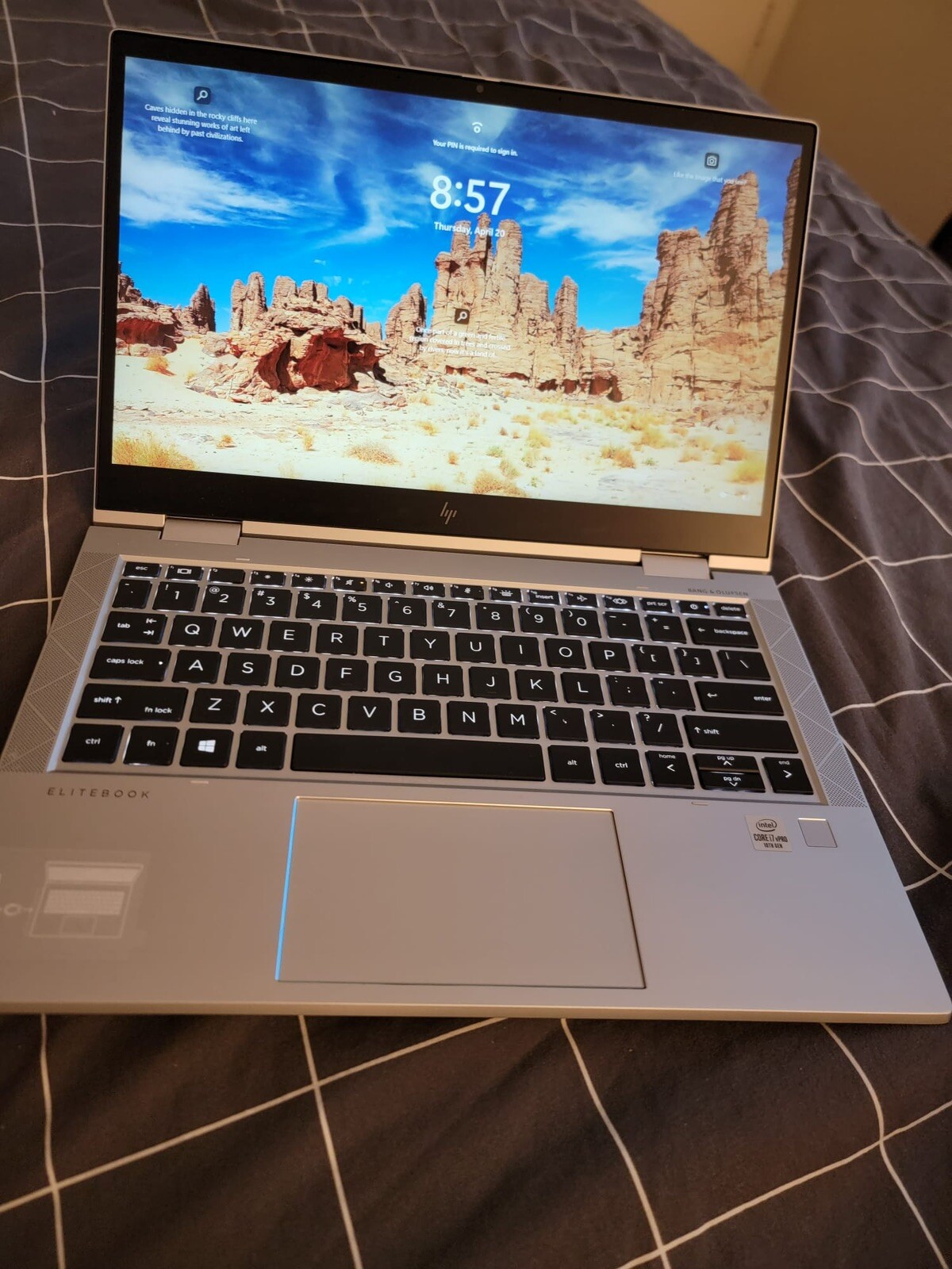 HP EliteBook x360 830 G7 13.3″ (512GB SSD, i7-10810U, 4.90 GHz, 16GB)…