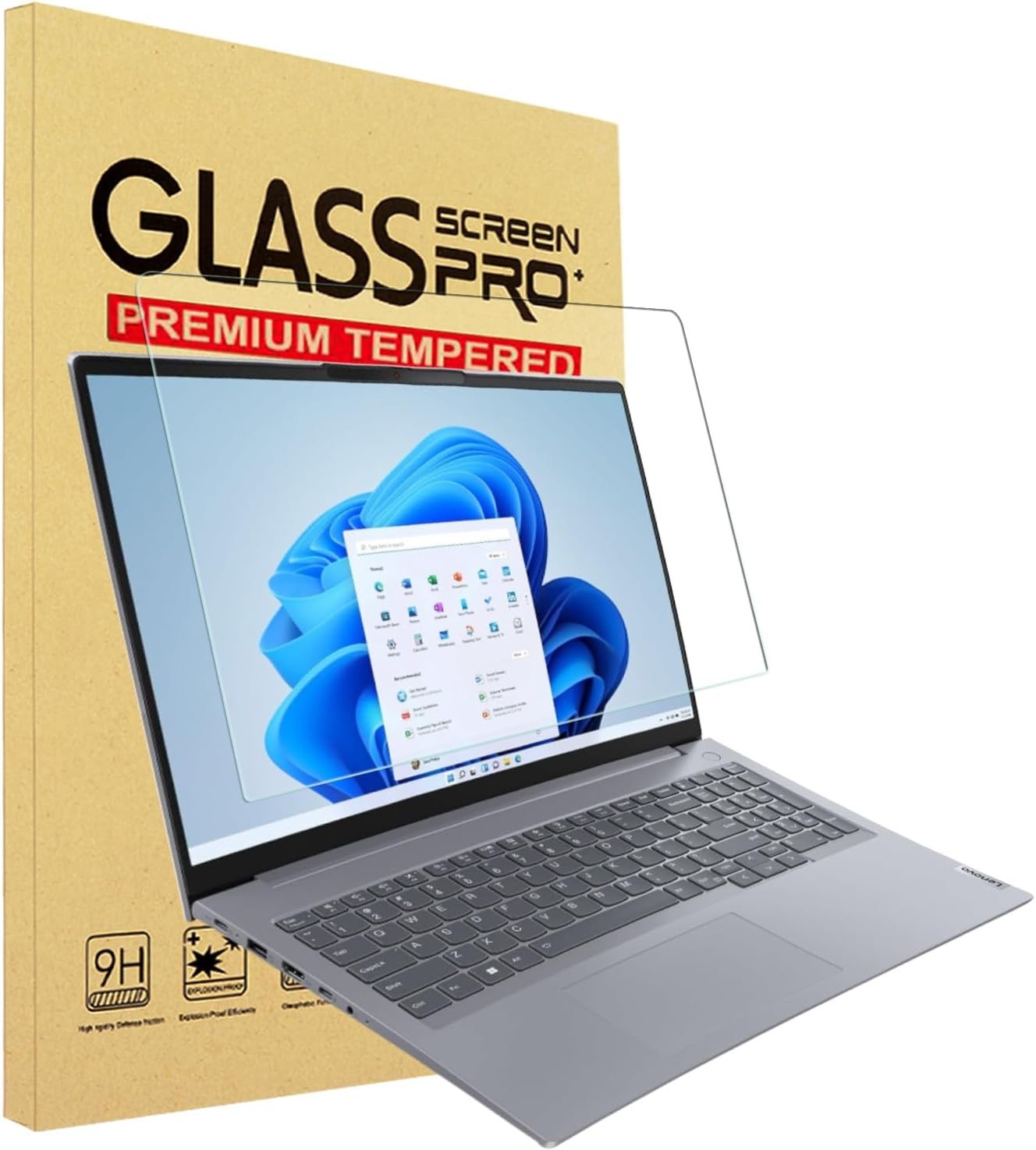16 Inch Tempered Glass Screen Protector for Lenovo ThinkBook 16 G8 IAL IRL Lapto