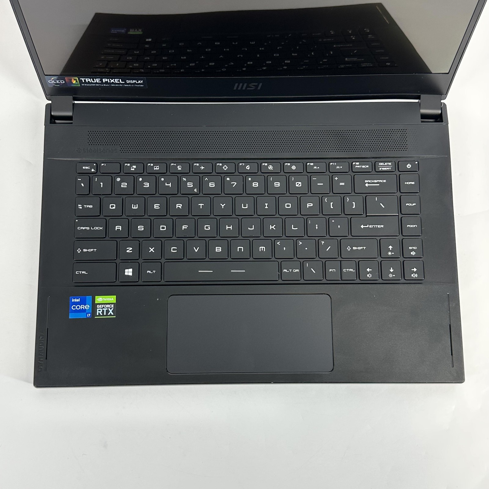 MSI Creator 15 Black i7-11800H 2.30GHz 16GB 512GB SSD NVIDIA RTX 3060 BENT FRAME