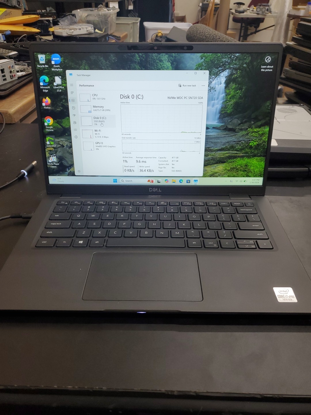 Dell Latitude 7410 14″ Touch Intel i7-10610U 16GB RAM 512GB SSD 013026-1