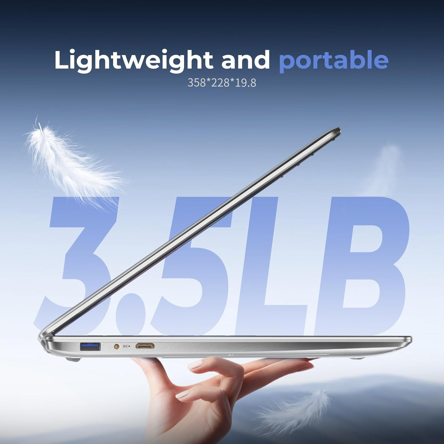 2026 Laptop Computer Window 11 Pro, 15.6 Inch Lap Top, 16GB RAM 256GB SSD Tratio