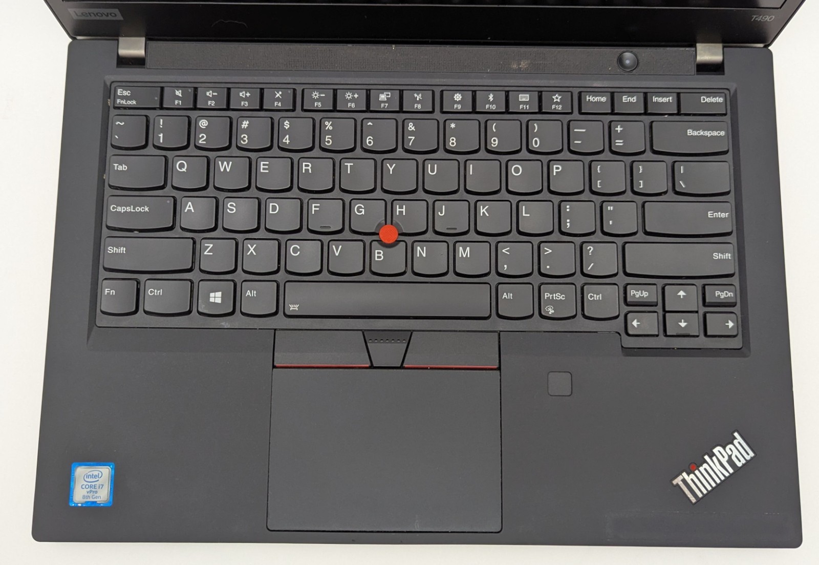 Lenovo ThinkPad T490 14″ Laptop i7-8665U 1.90GHz 8GB RAM 500GB NVMe Windows 11