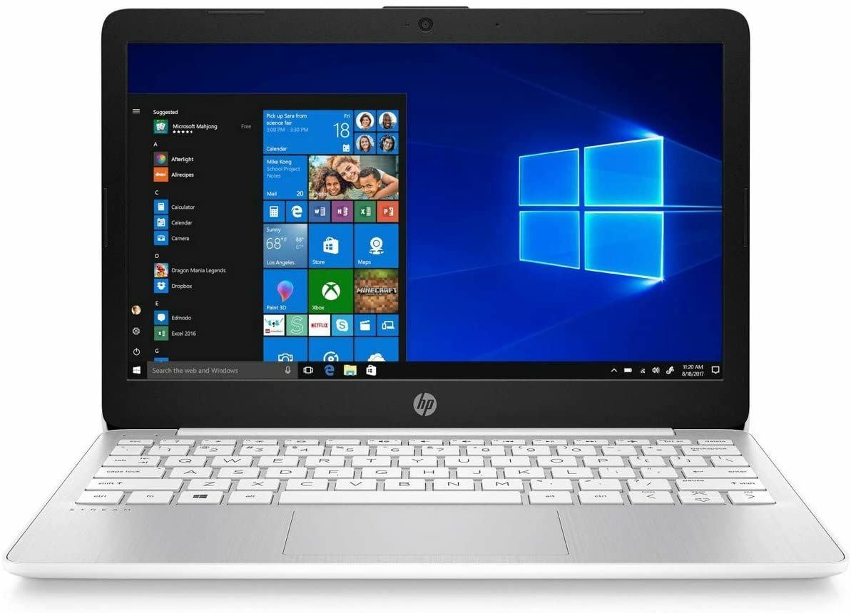 HP Stream Laptop PC 11.6″ Intel N4000 Quad Core 4GB DDR4 SDRAM 32GB eMMC Include