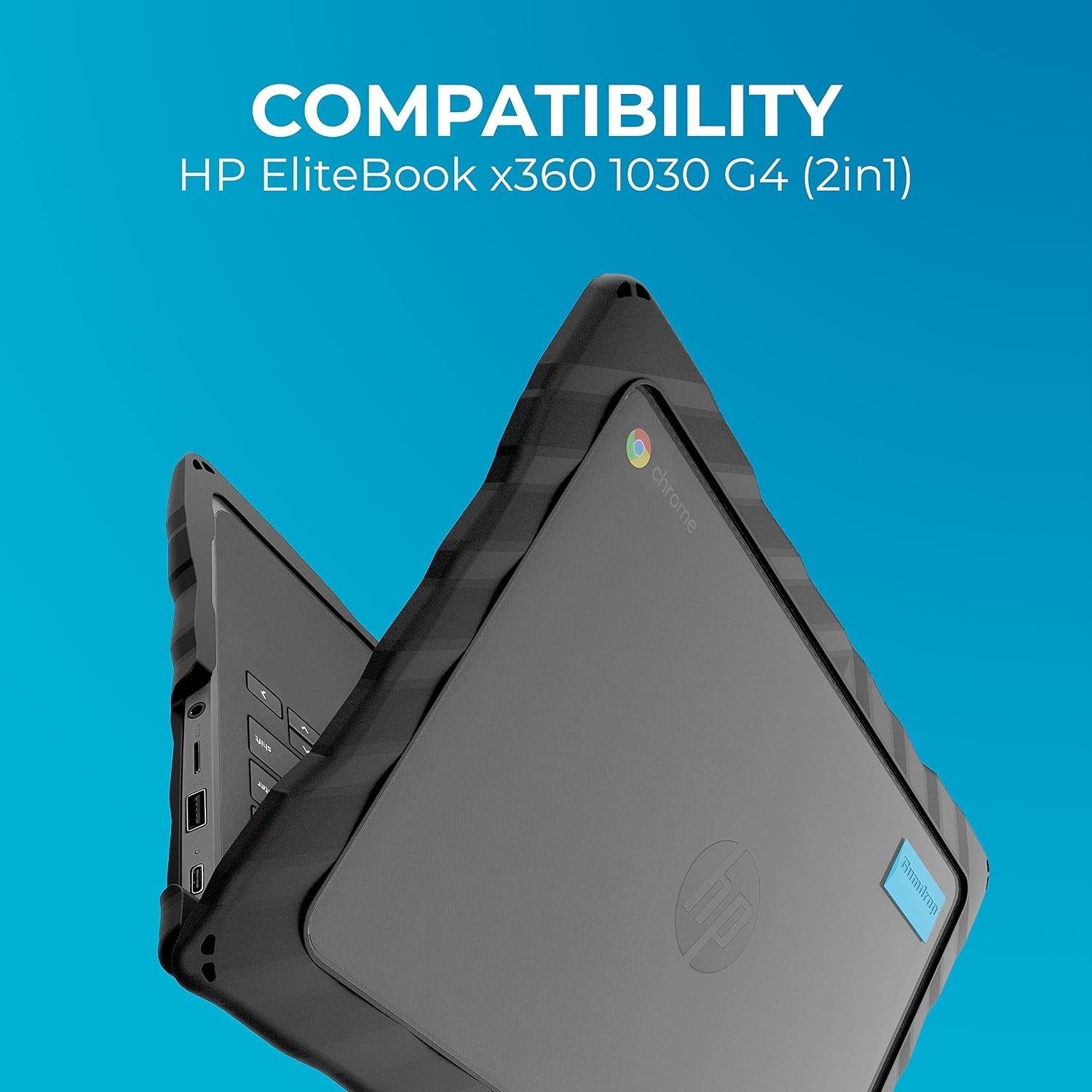 HP Chromebook 11 G8/G9 EE(Clamshell) – Drop Tested Protection Case – Black