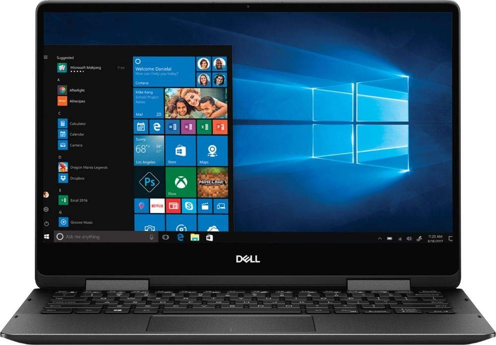 Dell Inspiron 13 2-in-1 13.3″QHD Touch i7-8565U 16GB 256GB I7386-7007BLK-PUS