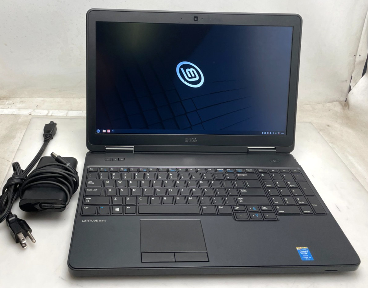Dell Latitude E5540 15.6″ FHD i5-4310U 8gb Ram 256gb SSD Linux “Fair” Bttry