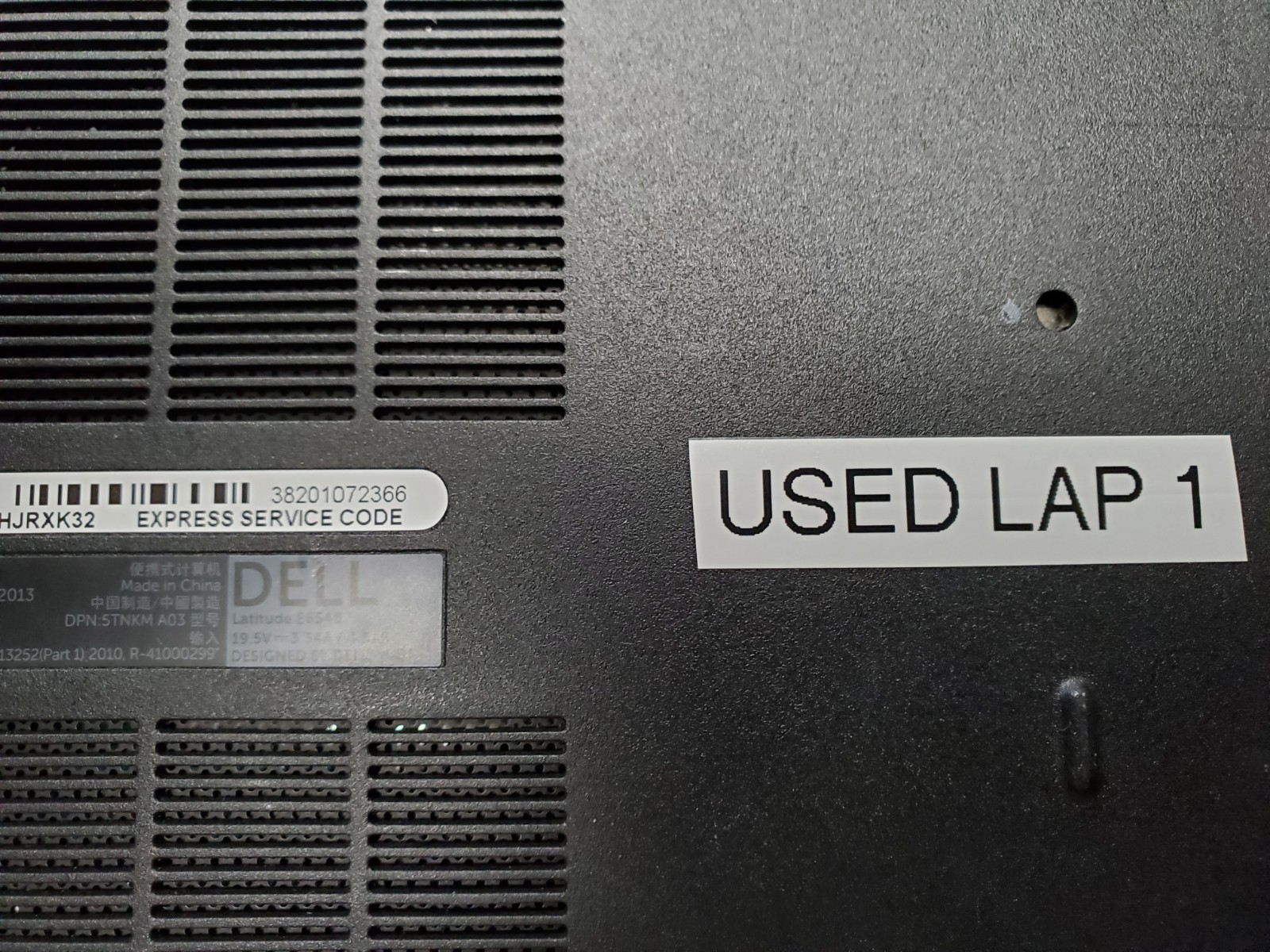 Dell Latitude E6540 15.6″ Laptop 16MB Ram, 500G SSD, Dual Core 2.7GHZ DVD +/-RW