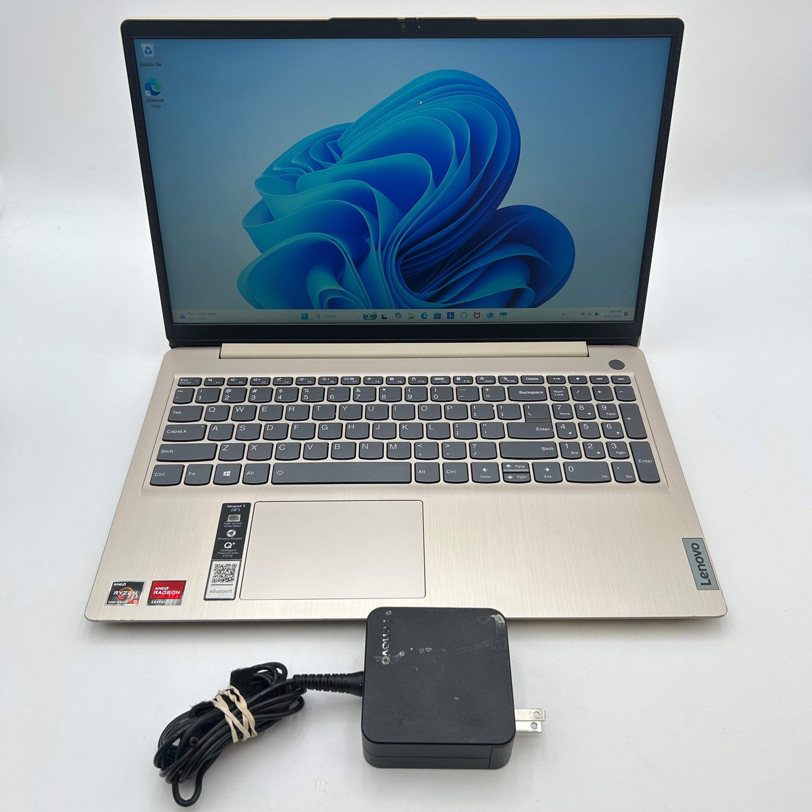 Lenovo IdeaPad 3 14″ Laptop AMD Ryzen 5 5000 12GB RAM 256GB SSD 15ALC6 *READ*