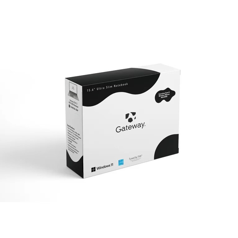 Gateway GWTN156-11BL 15.6″ (128GB SSD, Pentium Silver N5030, 1.10 GHz, 4GB)…