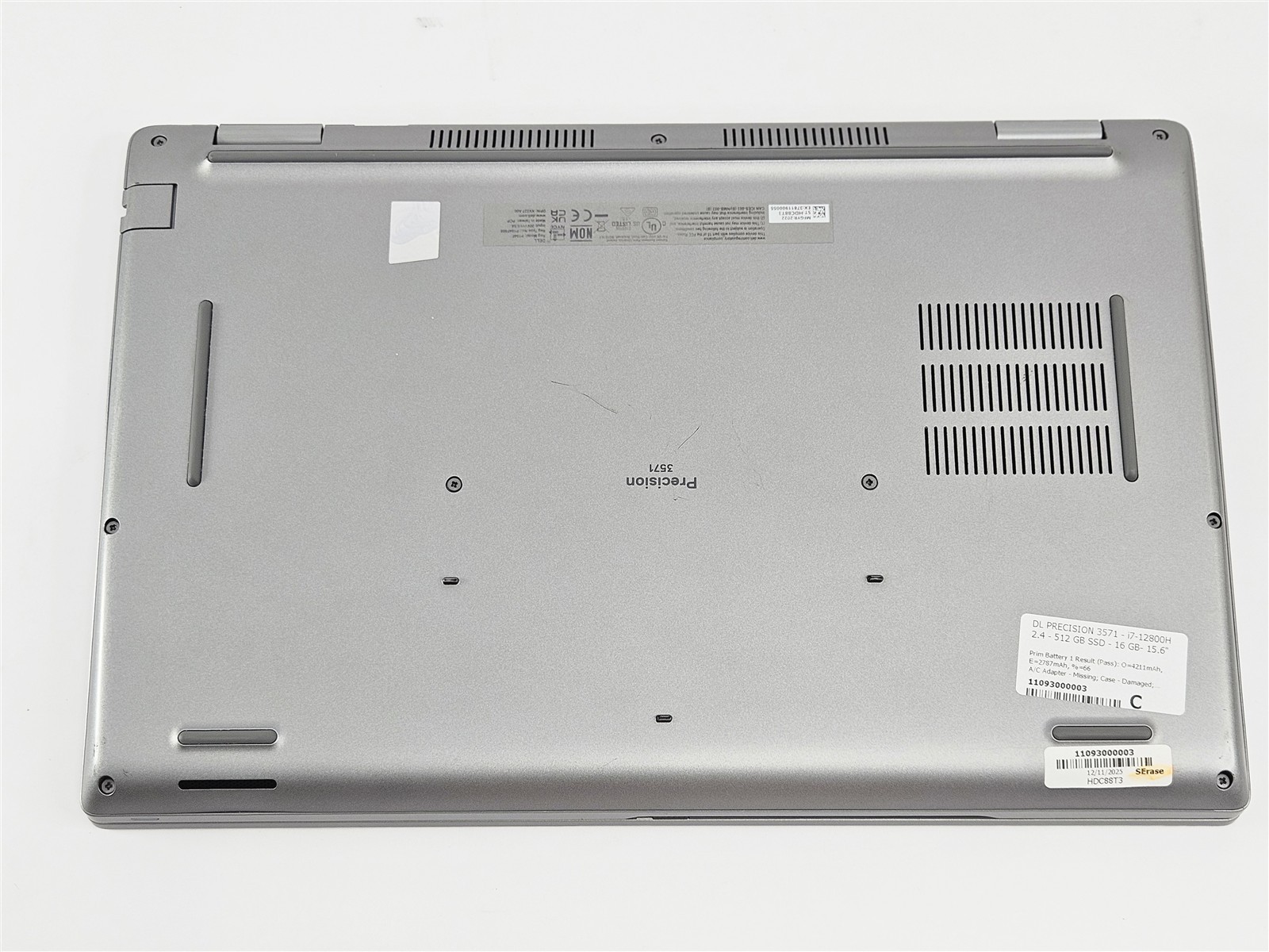 Dell Precision 3571 Mobile Workstation i7-12800H 16GB 512GB SSD T600