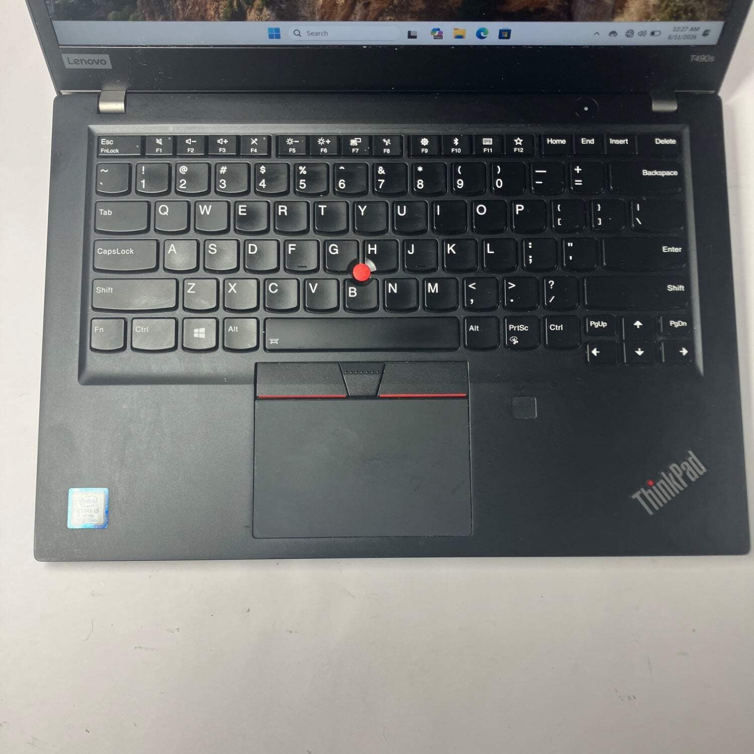 Lenovo ThinkPad T490s 14″ Core i5-8265U 1.6GHz 8GB RAM 500GB SSD WIN 11