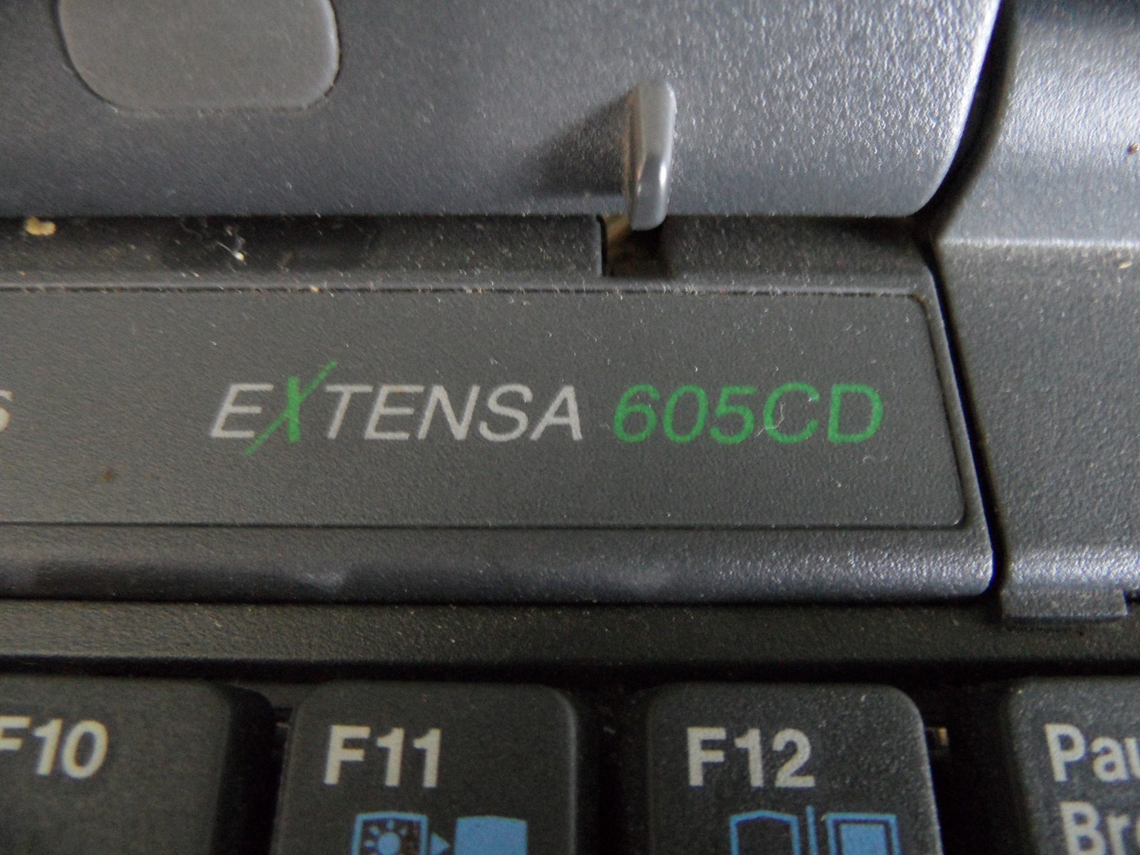 Texas Instruments 605CD Laptop For Parts Posted Bios Hard Drive Wiped *