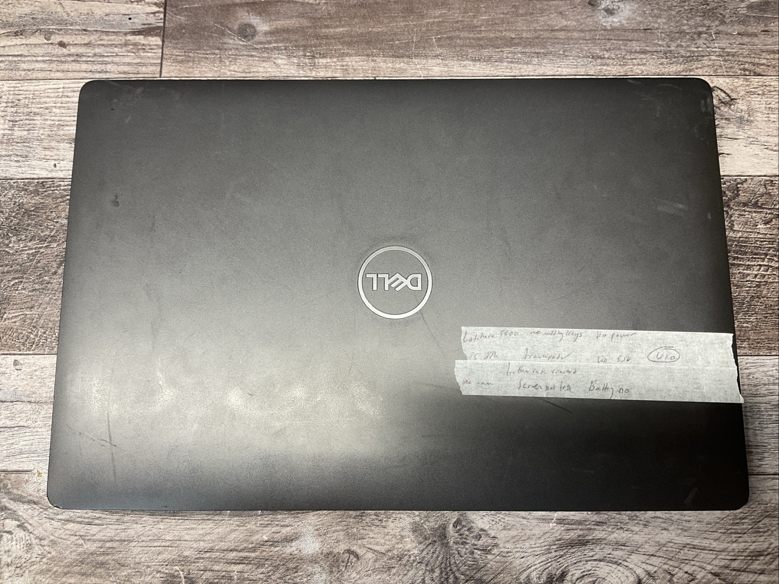 Latitude 5500 / No RAM Laptop Notebook PC / U10