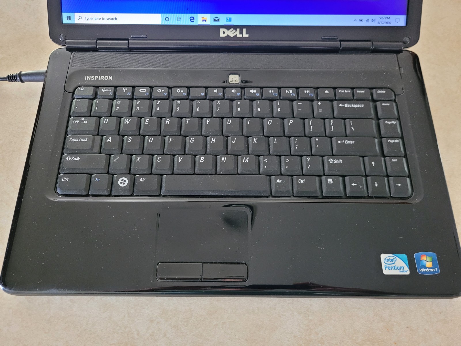 Dell Inspiron 1545 Laptop Pentium Dual Core T4400 4G RAM Windows 10/Linux Mint