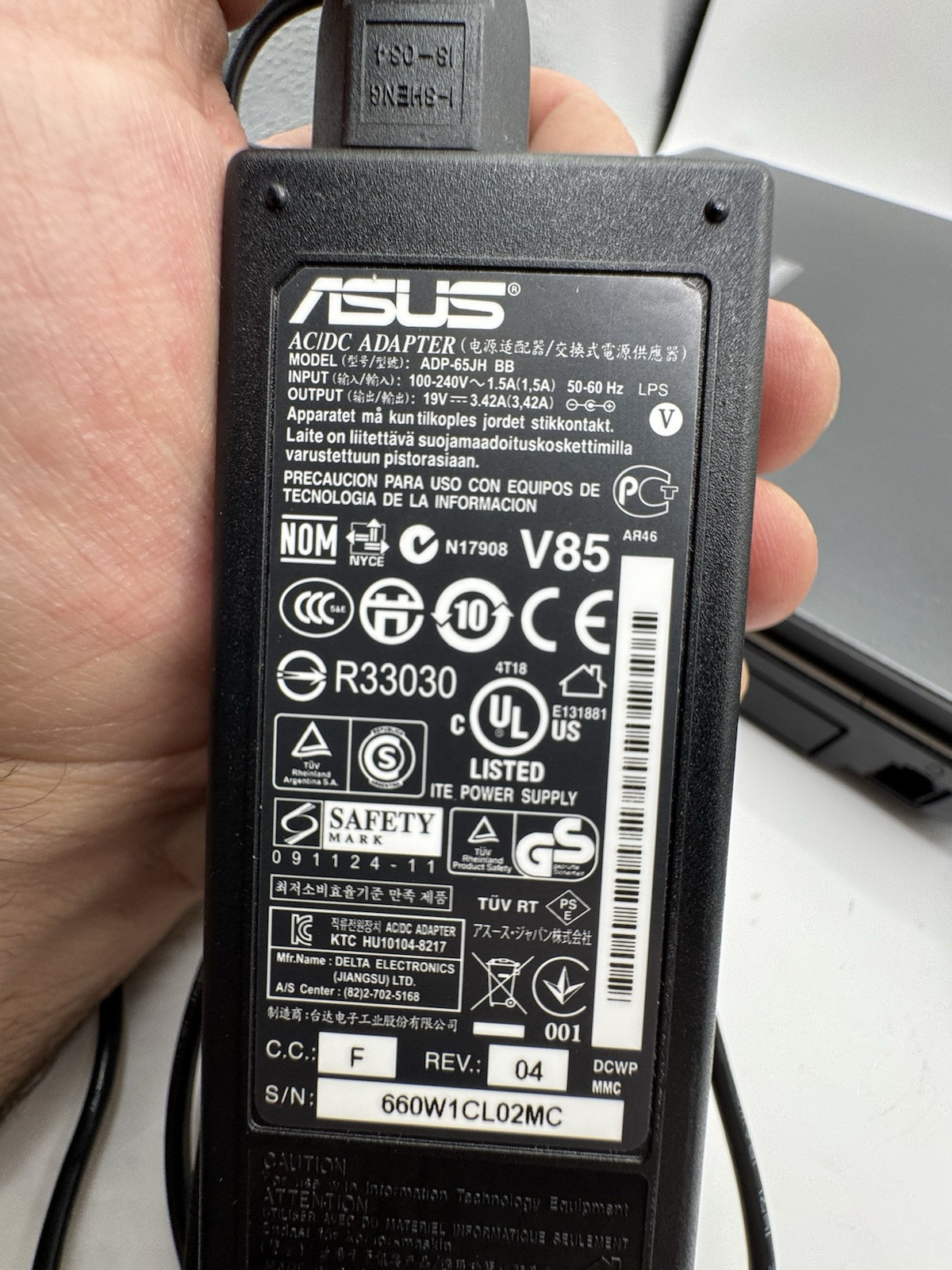 Lot Of 2 Laptops Toshiba Satellite A105-S2081 & ASUS X54C Powers On Locked