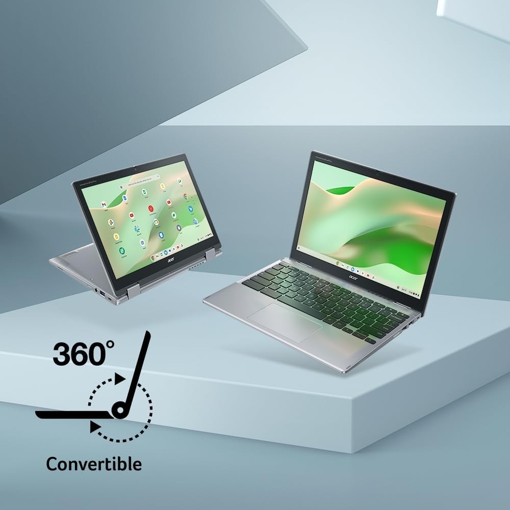 Acer Chromebook Spin 312 2-in-1 12.2″ WUXGA Touch Laptop Intel Core i3-N305