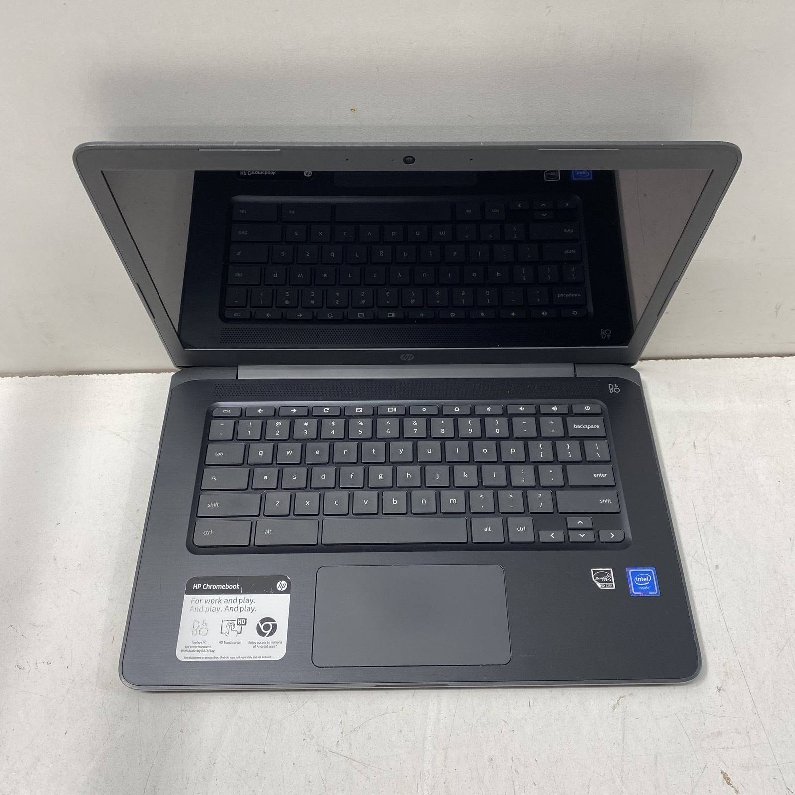 HP Chromebook 14-ca061dx 14″ Intel B&O Audio ChromeOS Laptop Factory Reset