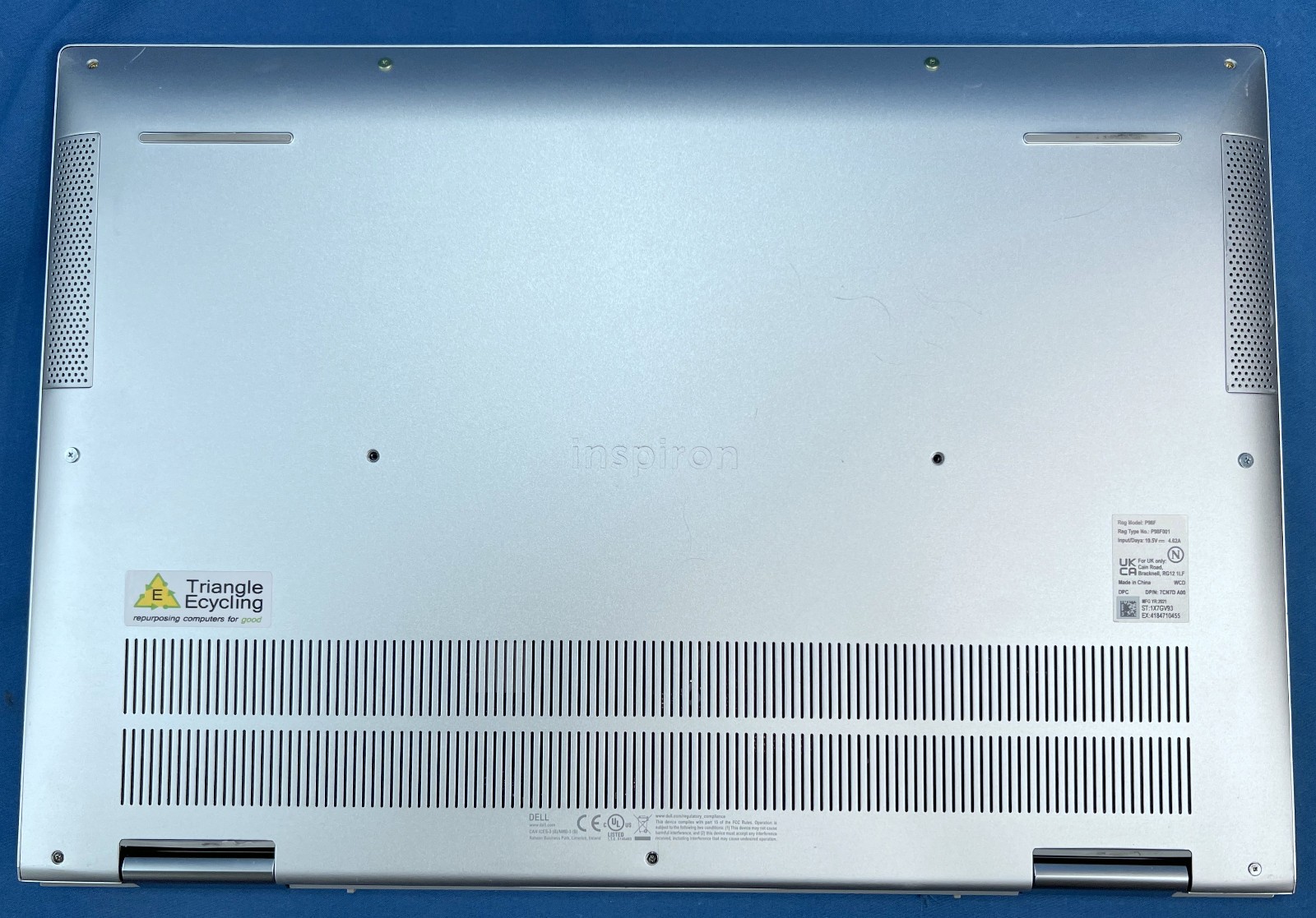 Dell Inspiron 7706 2n1 Laptop – i7-1165G7, MX 350, 16GB RAM, 512GB NVMe – Win11