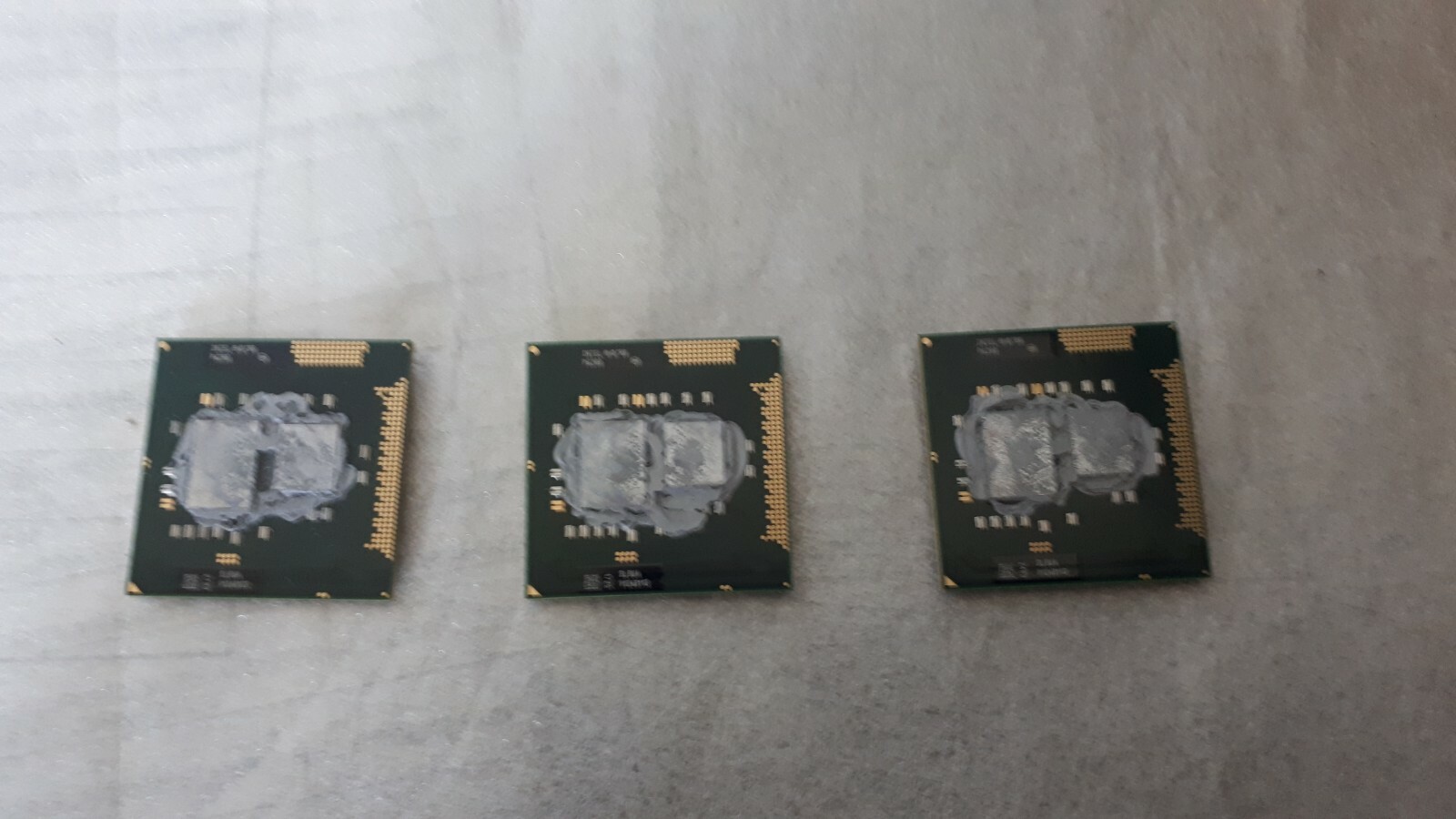 Lot 3 CPU Processors INTEL Pentium P6200 2,13GHz