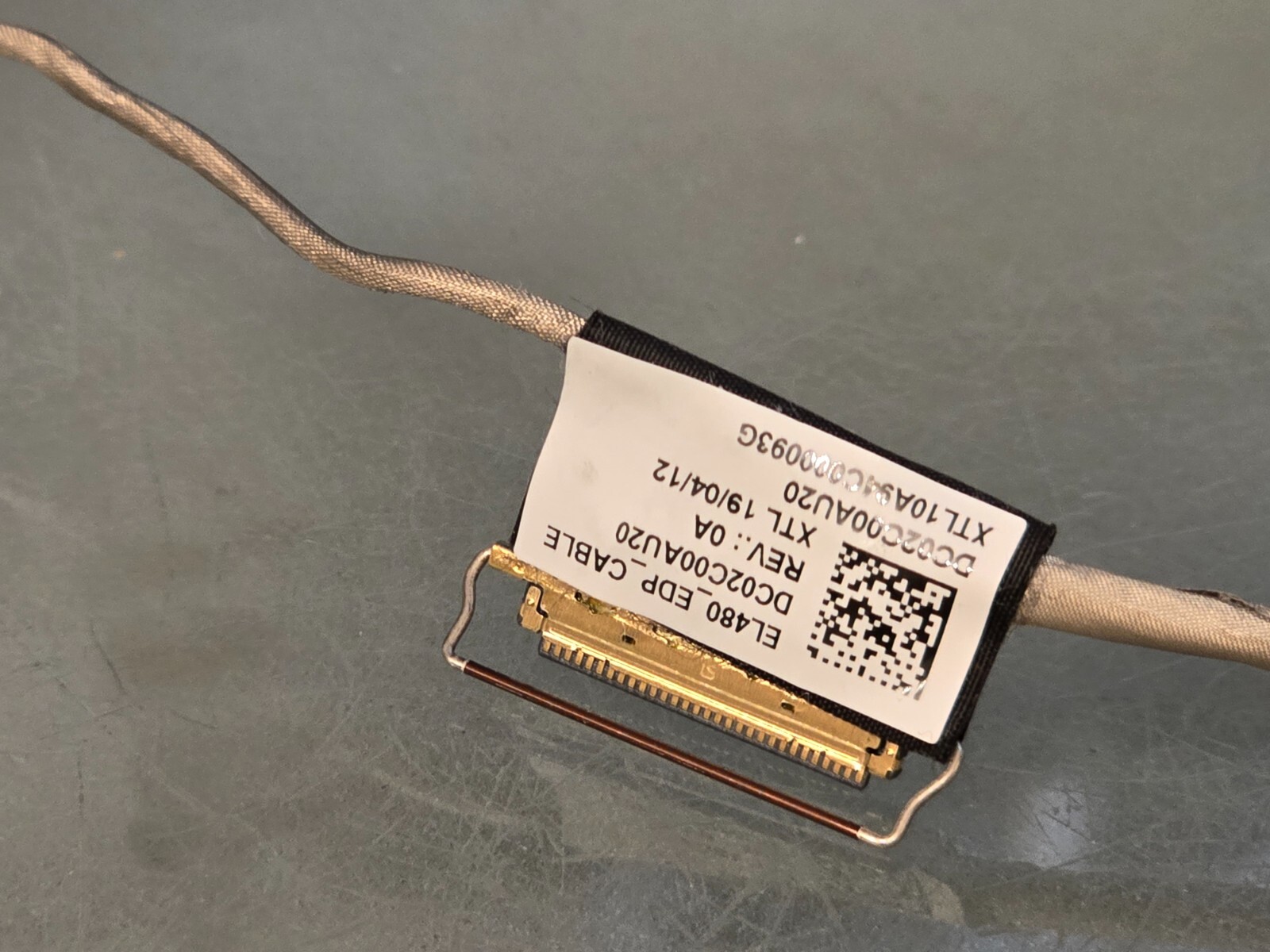 LENOVO L480 EL480 FLAT LVDS 30PIN VIDEO CABLE DC02C00AU20 EDP