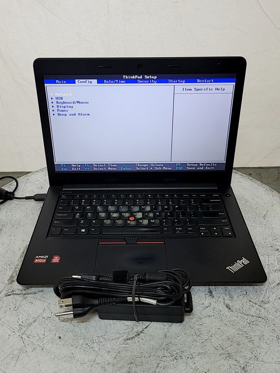 LENOVO ThinkPad E475 20H4CTO1WW 14″ Laptop AMD A10-9600P 4GB 256GB SEE NOTES
