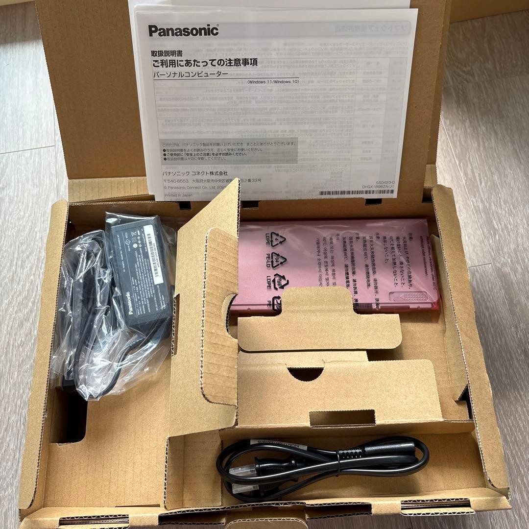Panasonic Let’s note CF-SR4RDAAS ,Core i5-1345U, 12.4-inch * Unused