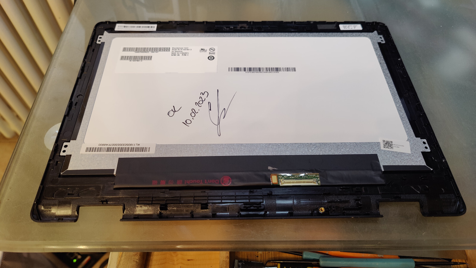 ACER R3 R3-131T DISPLAY 11,6″ FRAME TOUCHSCREEN DIGITIZER ASSEMBLY 6M.G0YN1.001