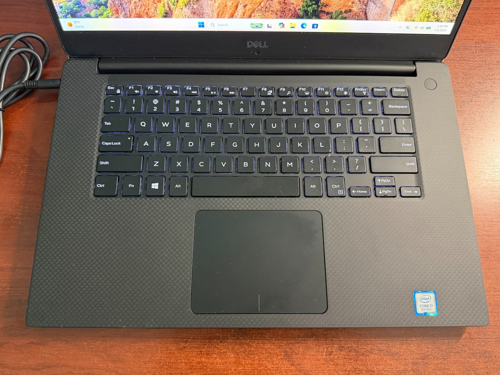Dell Precision 7530 i7-8850H 32GB 256GB NVMe Quadro P2000 Win11P 130W Charger