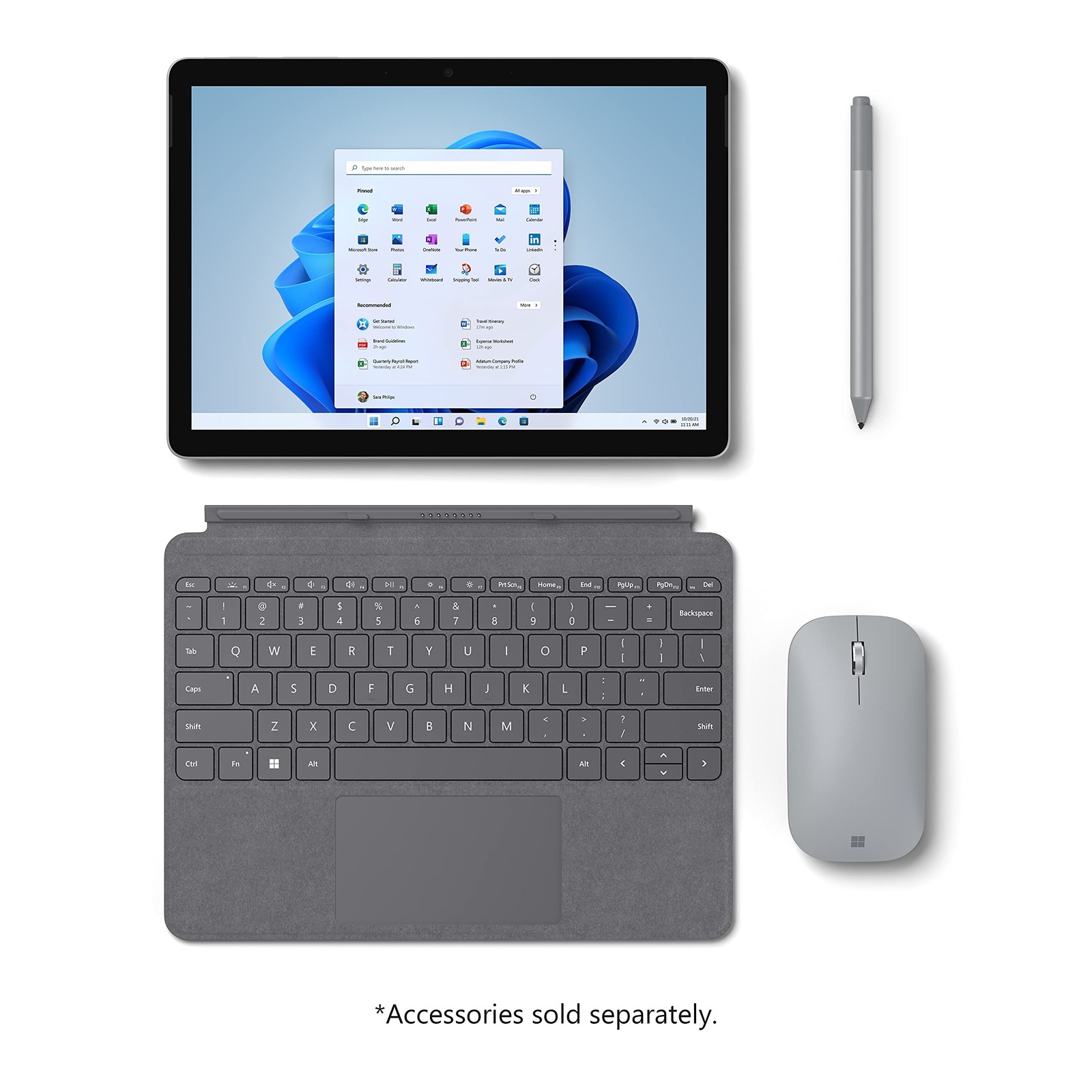 Microsoft Surface Go 3-10.5″ Touchscreen – Intel Core i3-8GB Memory – 128GB SSD